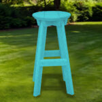 Bar Stools, turquoise