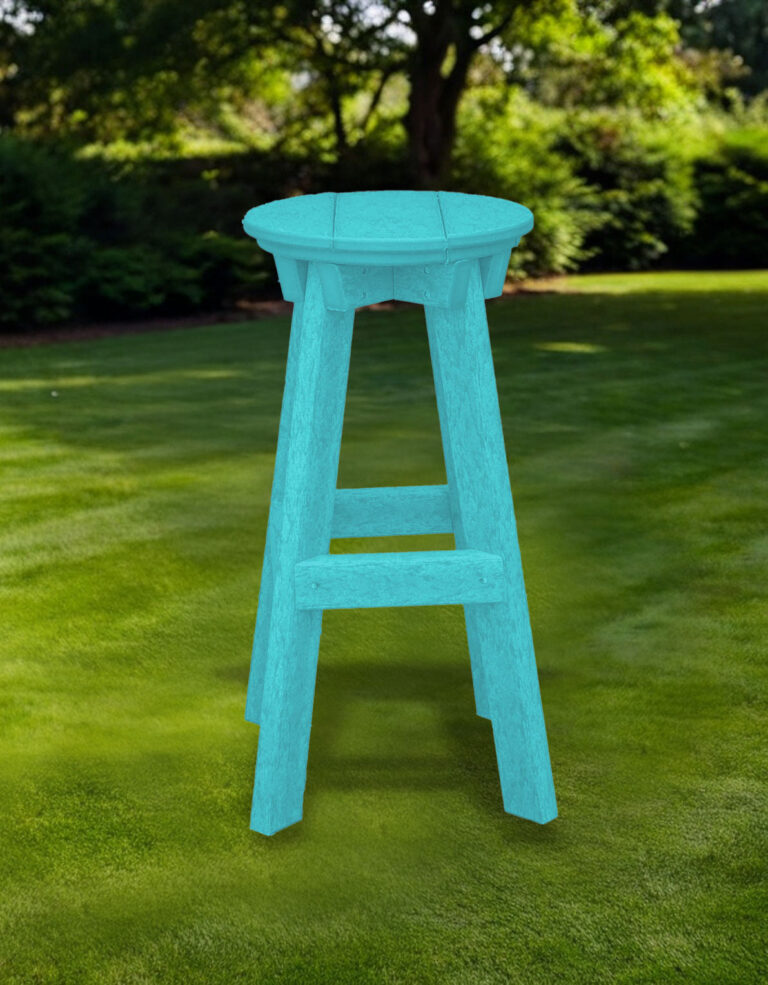 Bar Stools, turquoise