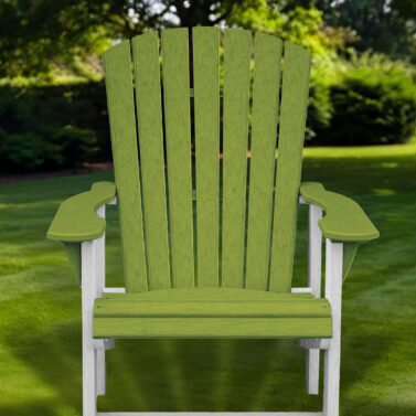 Adirondack in green and white