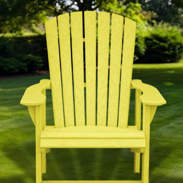 Adirondack in yellow