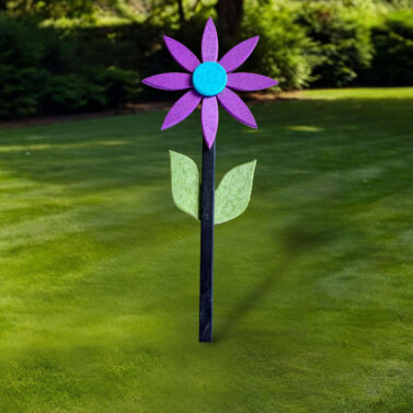 Poly Flowers -Purple
